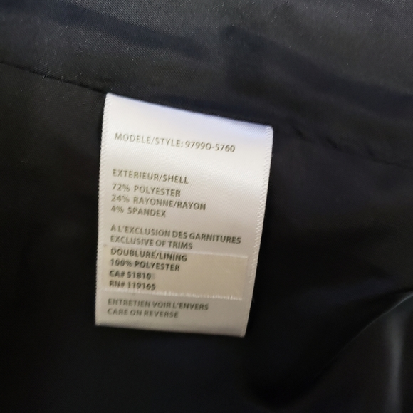 Tribal Jacket Houndstooth Soft Blazer Size Medium - Picture 5 of 6